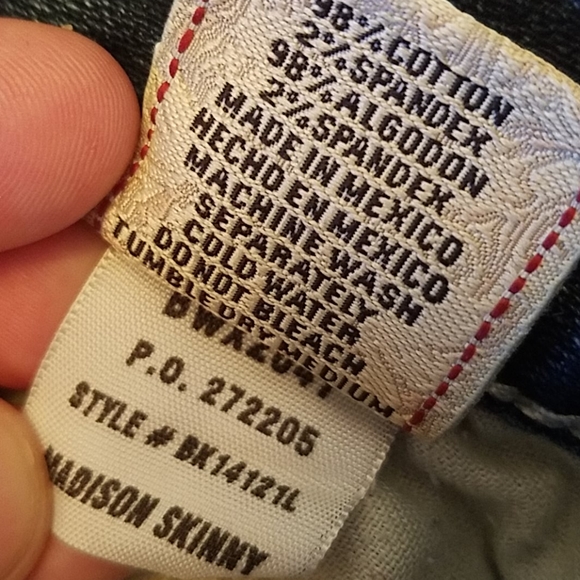 BKE Madison Skinny Jeans sz 28 Stretch - Picture 9 of 16